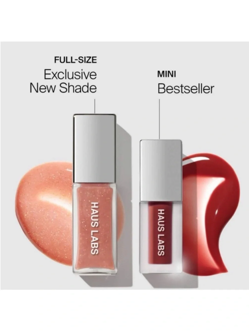 HAUS LABS LIMITED EDITION PHD HYBRID INNOVATION PLUMPING LIP GLAZE DUO SET